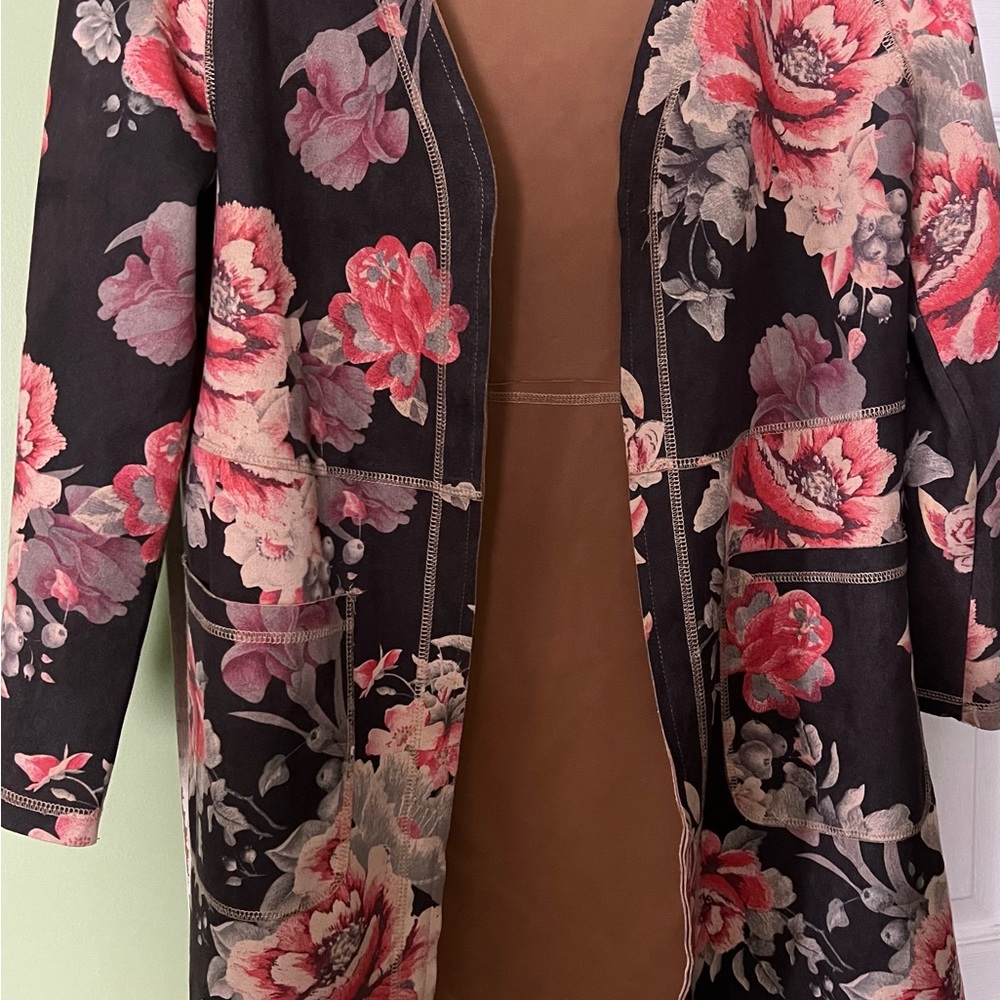 Anthropologie Women’s Floral Jacket